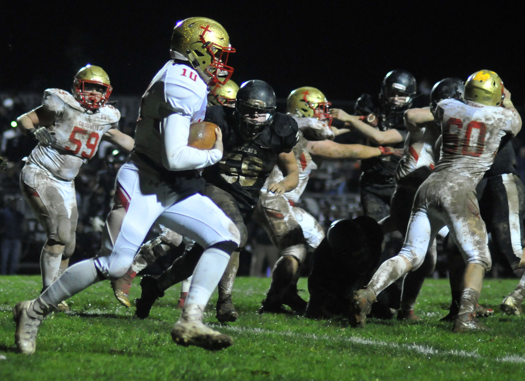 Homer-Center 21, Bishop McCort 0 7620